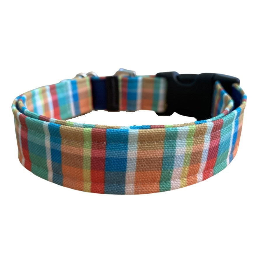 Colorful Summer Dog Collar and Lead Set