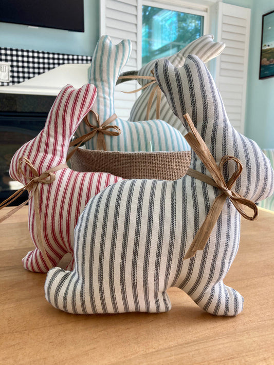 Farmhouse Ticking Bunnies