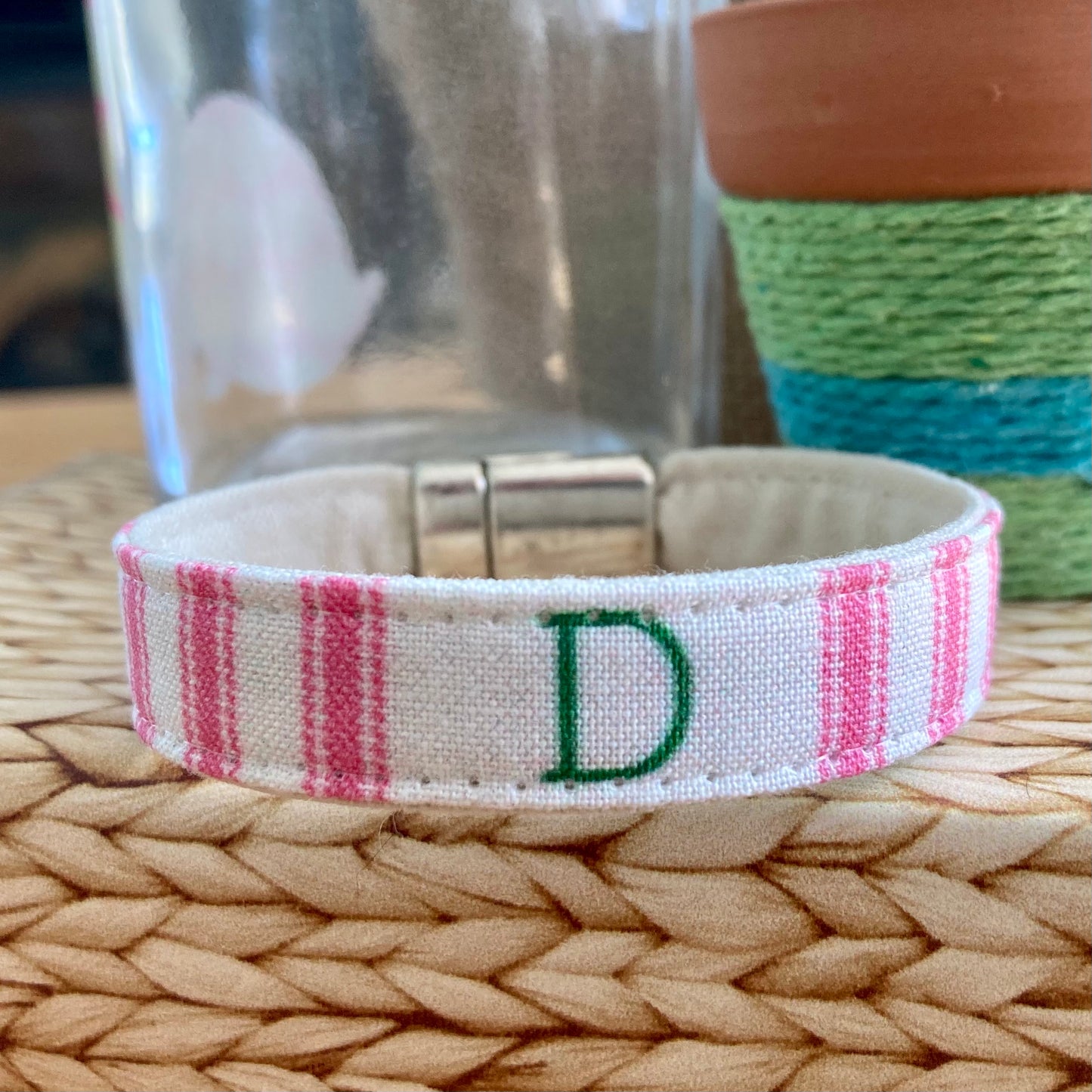 Colorful Personalized Initial Bracelets