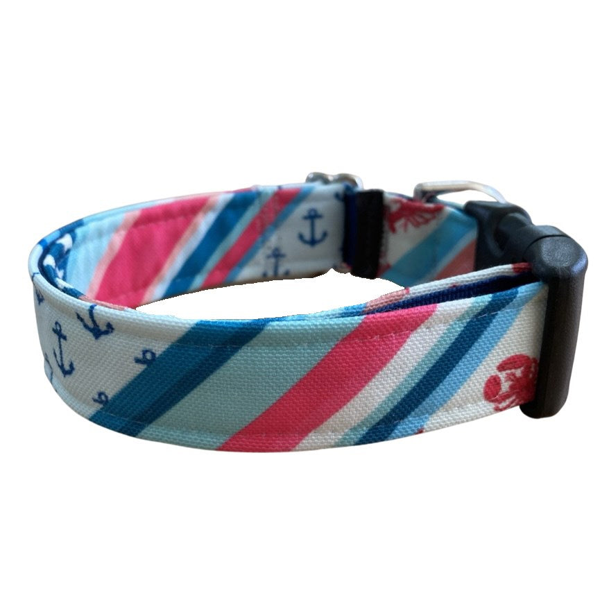 Colorful Summer Dog Collar and Lead Set